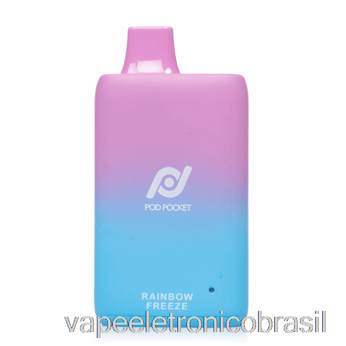Vape Vaporesso Pod Pocket 7500 Descartável Arco-íris Congelar